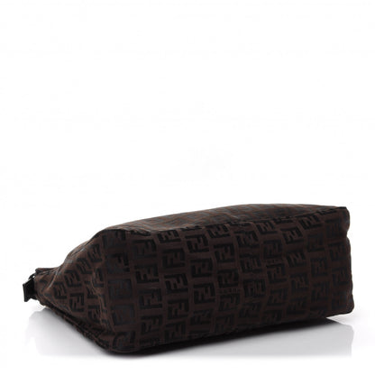 Fendi Zucchino Mini Pochette Tobacco Moro 3 of 4