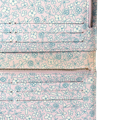 Louis Vuitton Monogram Fleuri Insolite Wallet Rose 8 of 9