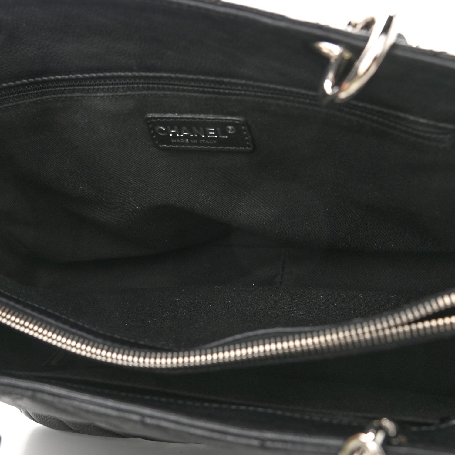 Chanel Caviar Quilted Grand Shopping Tote GST Black 5 of 11