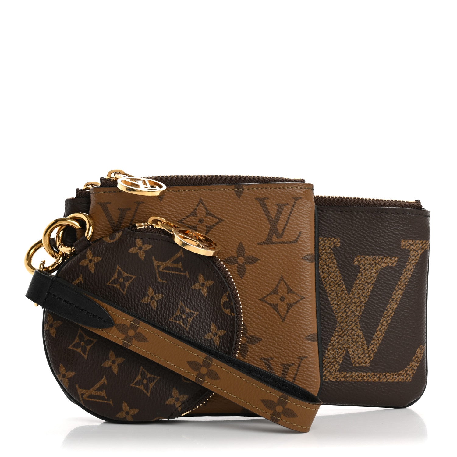 Louis Vuitton Reverse Monogram Giant Trio Pouch 1 of 17