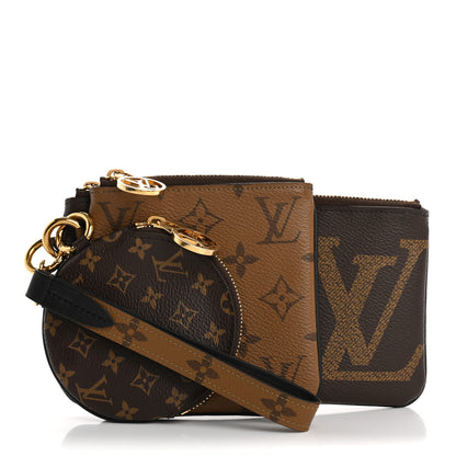 Louis Vuitton Reverse Monogram Giant Trio Pouch 1 of 17
