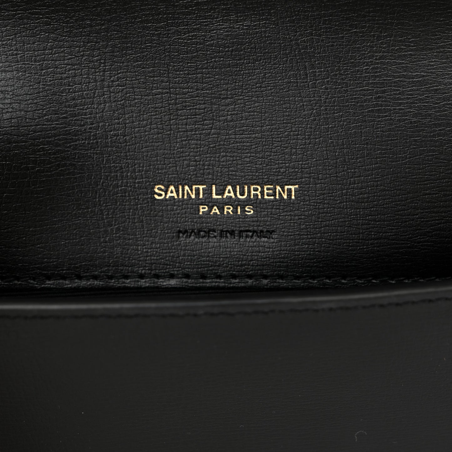 Smooth Calfskin Monogram Phone Holder Crossbody Black