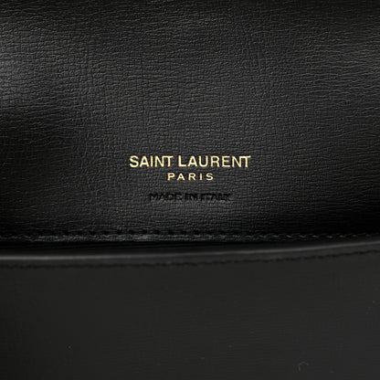 Saint Laurent Smooth Calfskin Monogram Phone Holder Crossbody Black 6 of 11