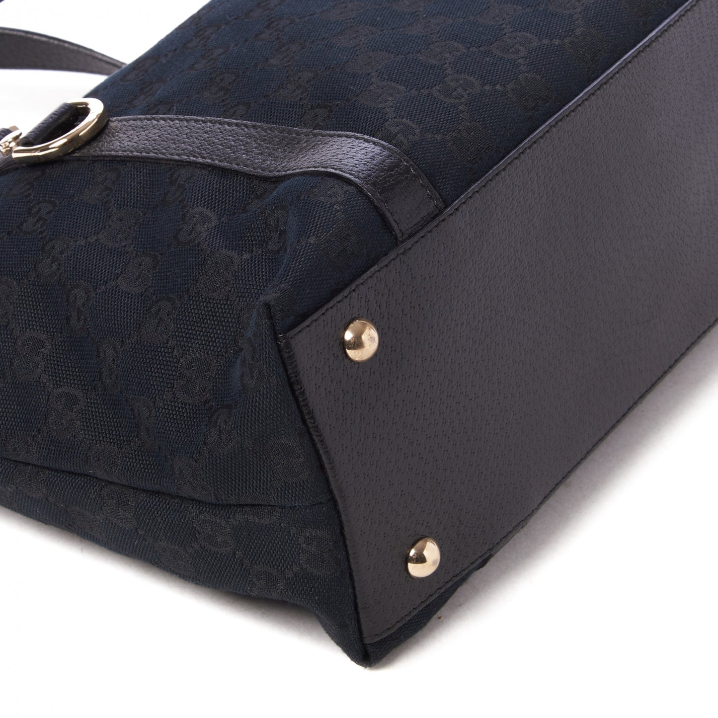 Monogram Medium Abbey Tote Black