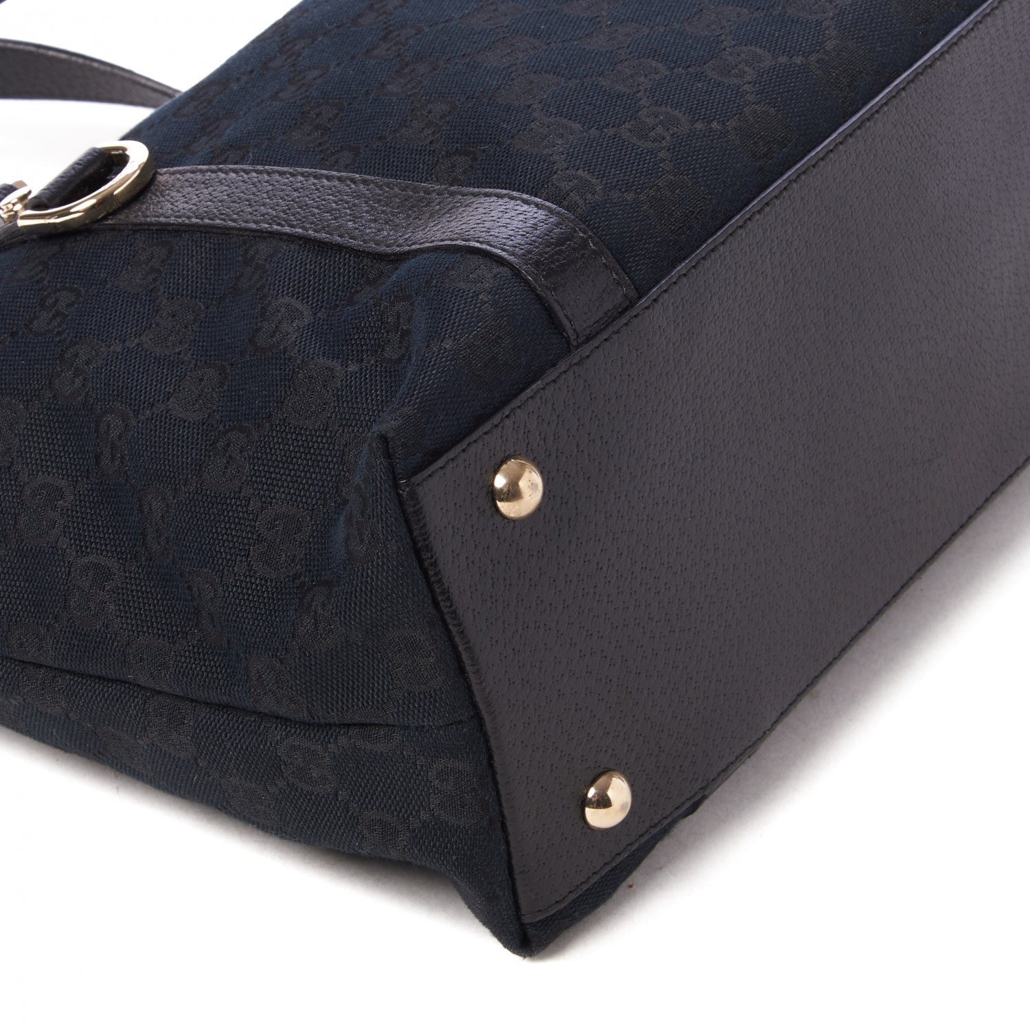 Gucci Monogram Medium Abbey Tote Black 6 of 8