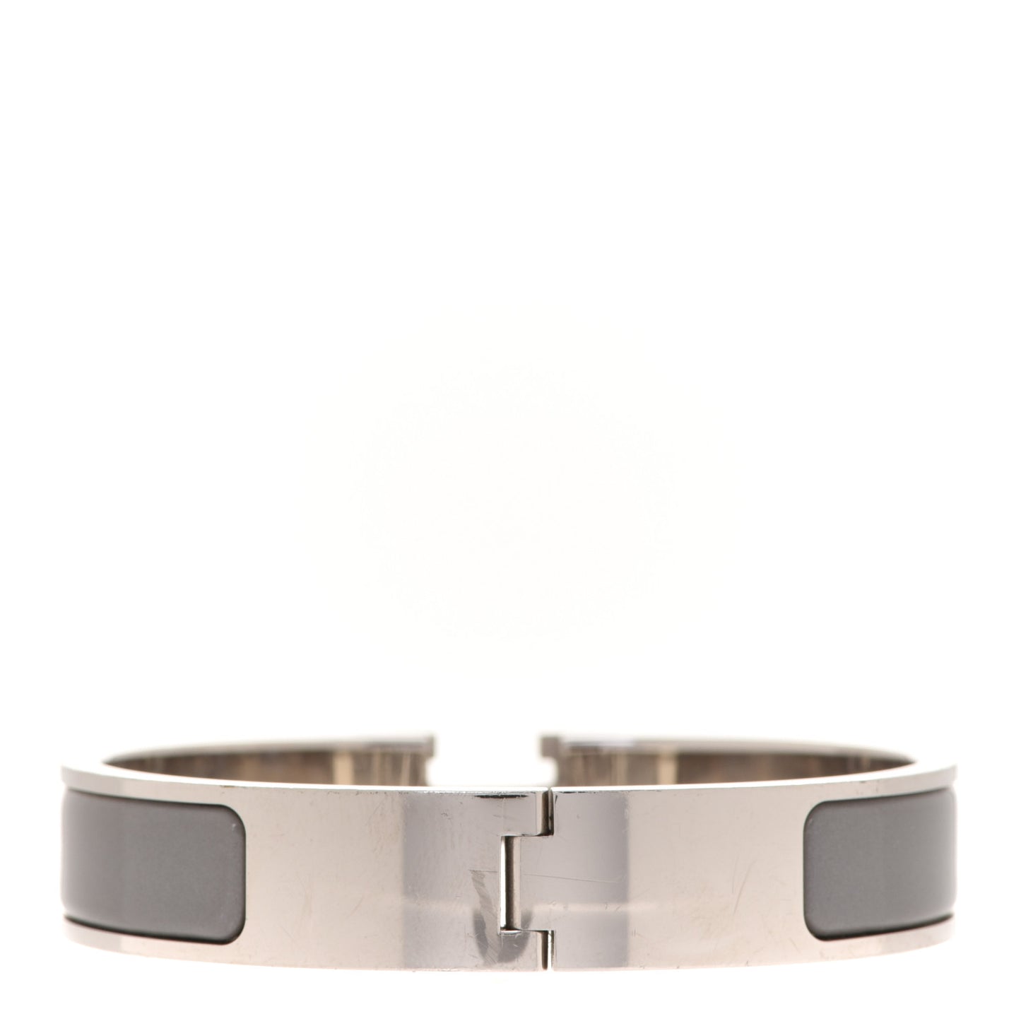 Enamel Narrow Clic Clac H Bracelet PM Macadam