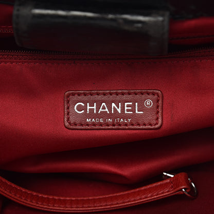 Chanel Vinyl Coco Ming Tote Black 6 of 24