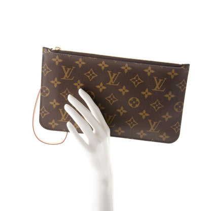 Louis Vuitton Monogram Neverfull MM GM Pochette 2 of 8