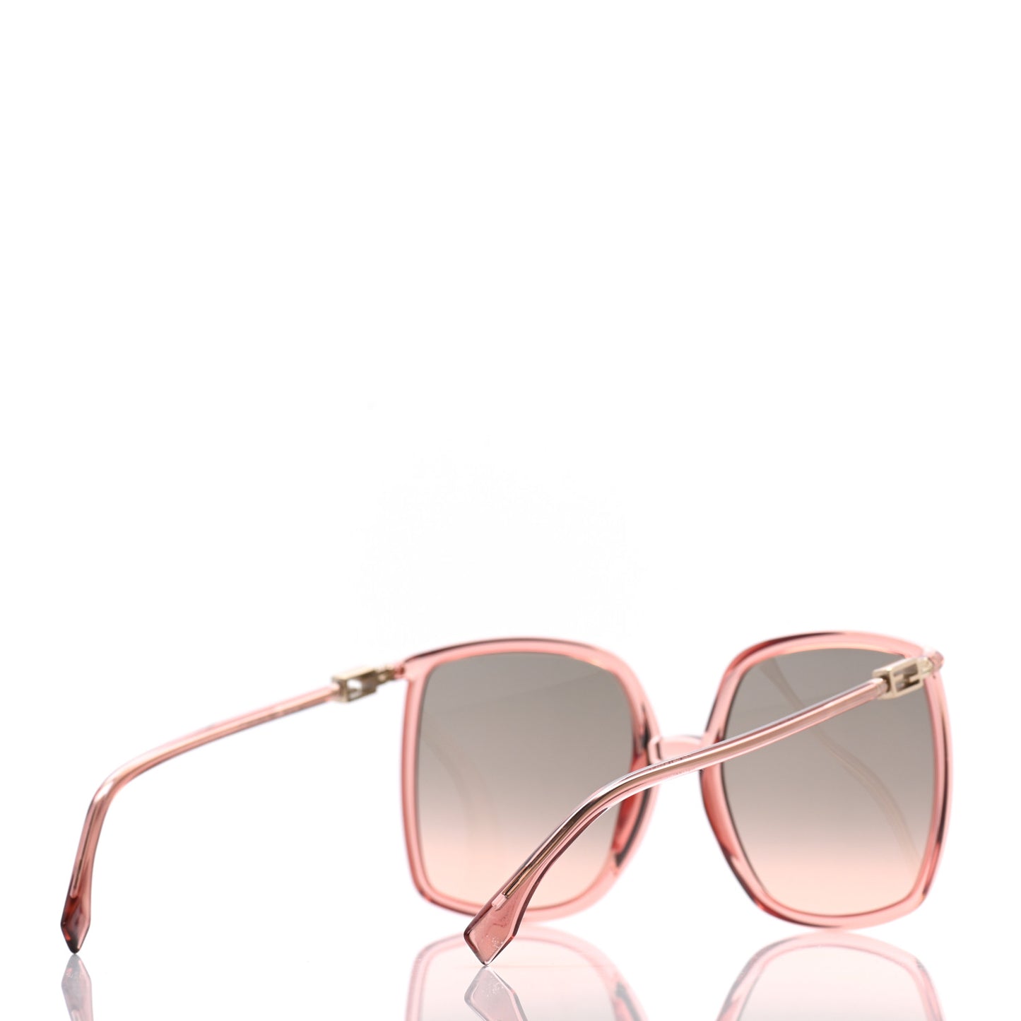 Acetate Square Oversized Sunglasses FF 0431/G/S Pink