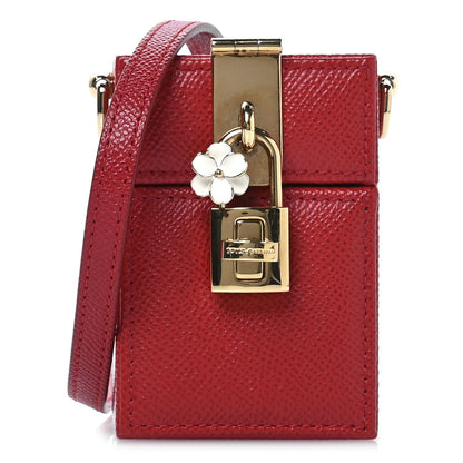 Dolce & Gabbana Dauphine Mini Box Case Red 1 of 10