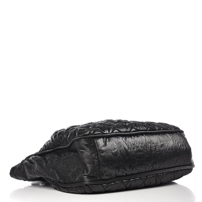 Chanel Crinkled Coated Canvas Le Marais Large Tote Black 13 of 19