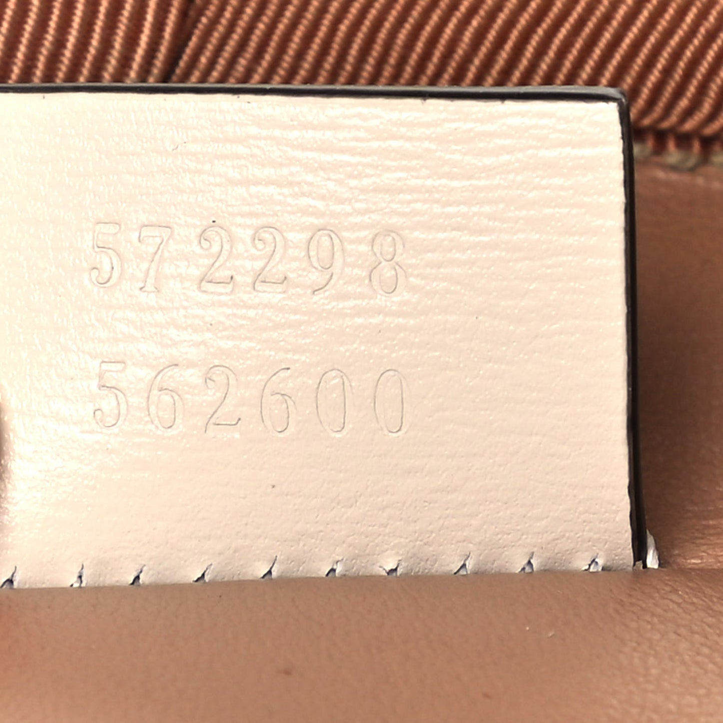 Calfskin Trapuntata Zumi Belt Bag Off White