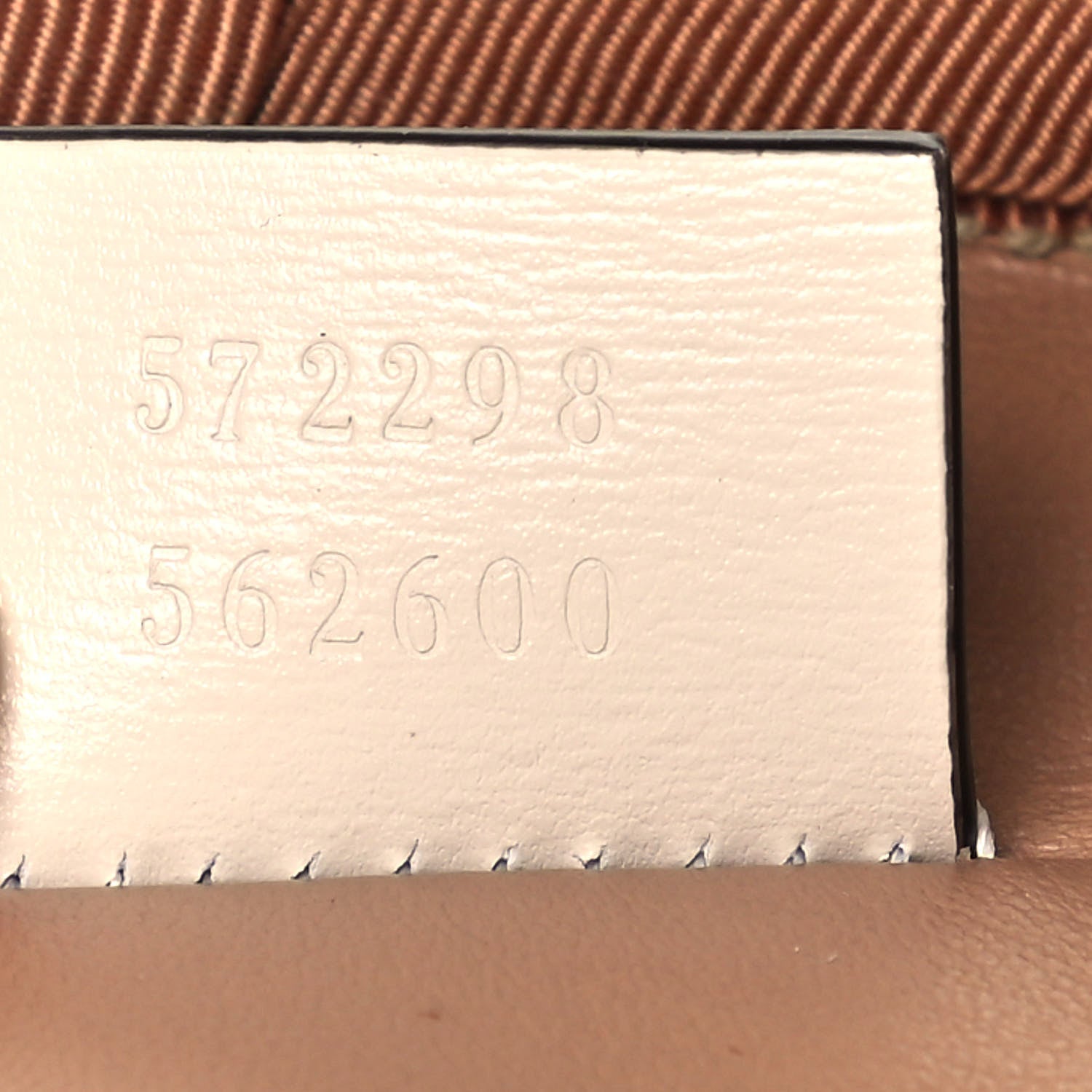 Gucci Calfskin Trapuntata Zumi Belt Bag Off White 7 of 13