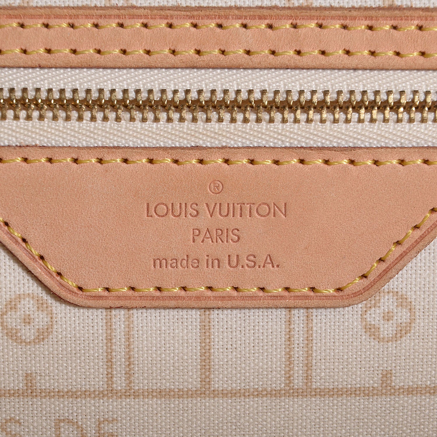 Louis Vuitton Damier Azur Neverfull MM 5 of 6