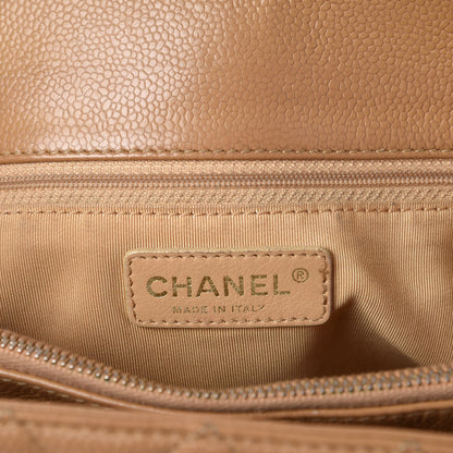 Chanel Caviar Quilted Grand Shopping Tote GST Beige 6 of 30