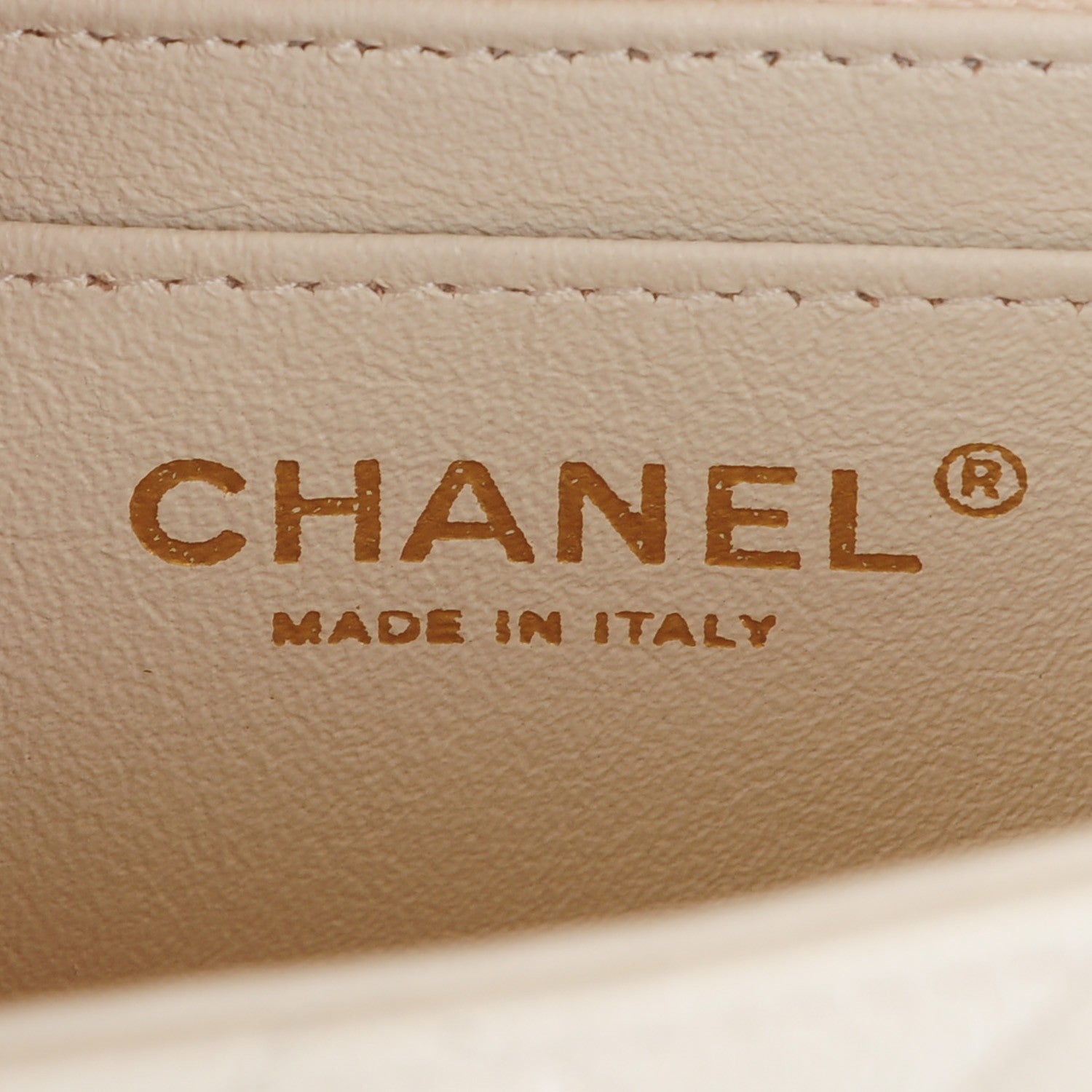 Chanel Caviar Quilted Mini Square Flap White 7 of 8