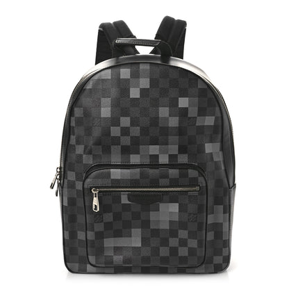 Louis Vuitton Damier Graphite Pixel Josh Backpack Gris 1 of 8