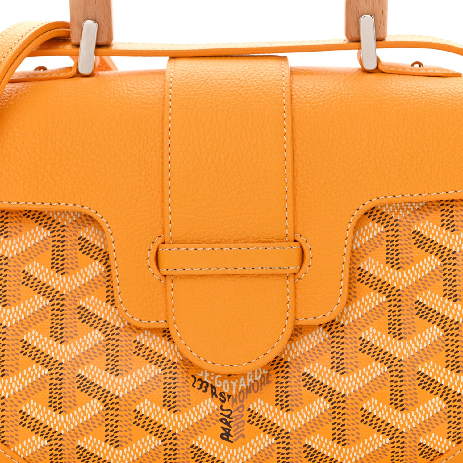 Goyard Goyardine Mini Saigon Yellow 8 of 11