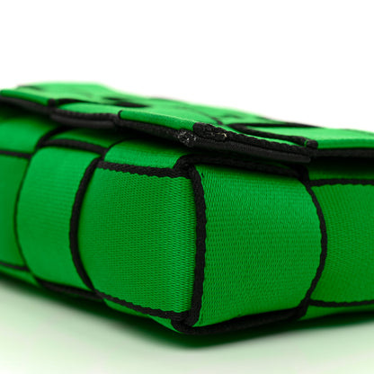 Bottega Veneta Webbing Maxi Intrecciato Cassette Crossbody Bag Parakeet 8 of 8