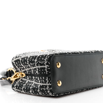 Louis Vuitton Bead Satin Embroidered Mini Capucines Black 8 of 10