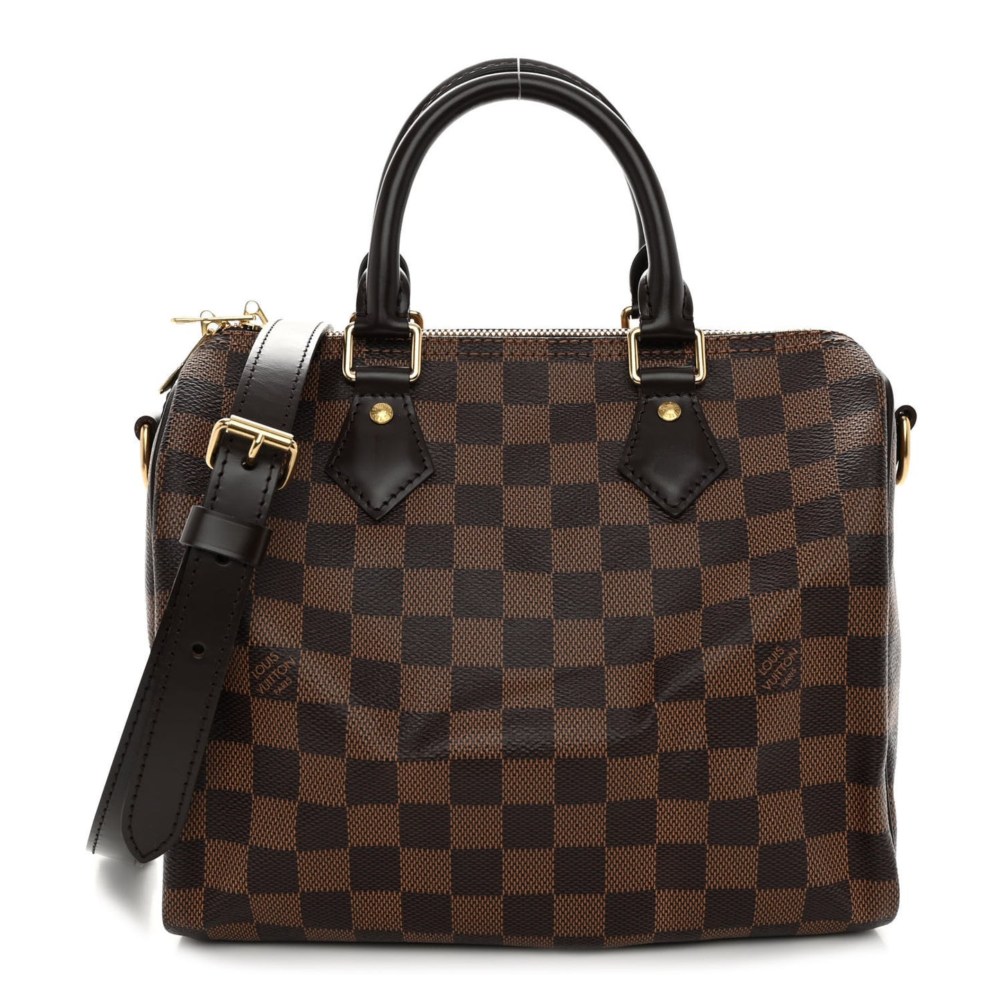 Damier Ebene Speedy Bandouliere 25