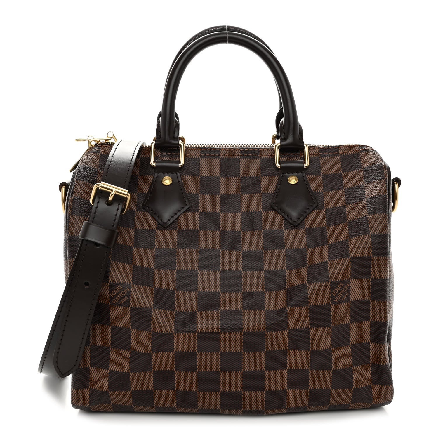 Louis Vuitton Damier Ebene Speedy Bandouliere 25 1 of 10