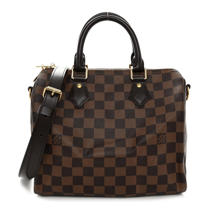 Louis Vuitton Damier Ebene Speedy Bandouliere 25 1 of 10