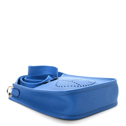 Hermes Taurillon Clemence Evelyne TPM Bleu France 4 of 10