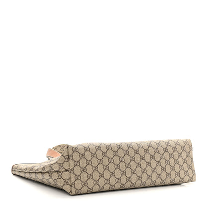 Gucci GG Plus Monogram Medium Signature Web Loop Tote Brown 4 of 10