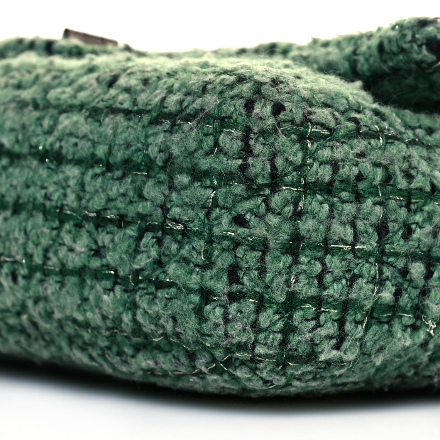Chanel Tweed Easy 2.55 Reissue XXL Maxi Flap Green 10 of 11