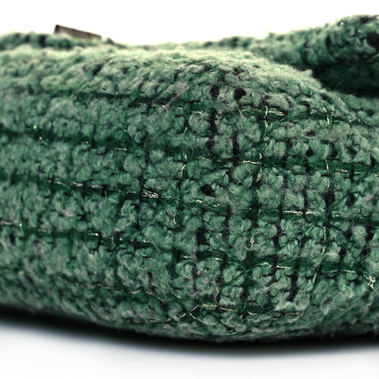 Chanel Tweed Easy 2.55 Reissue XXL Maxi Flap Green 10 of 11
