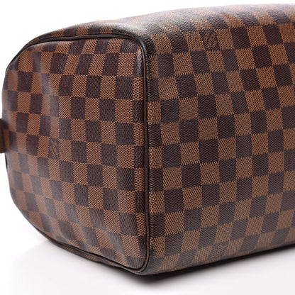 Louis Vuitton Damier Ebene Speedy 30 9 of 14