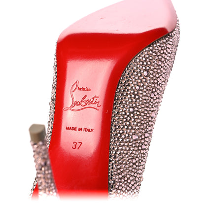 Christian Louboutin Suede Strass So Kate 85 Pumps 37 Rose De Chine 6 of 8