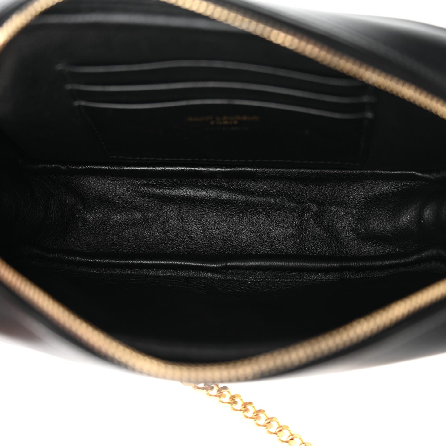 Canvas Calfskin Leopard Print Monogram Mini Lou Camera Bag Brown