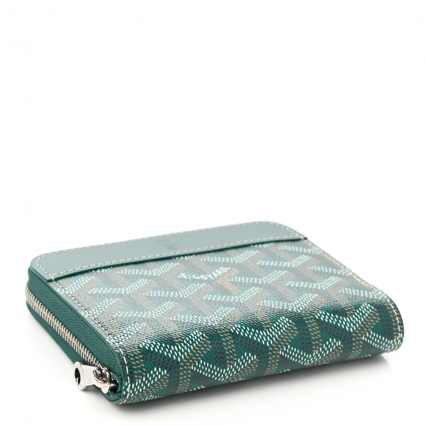 Goyardine Matignon PM Wallet Green