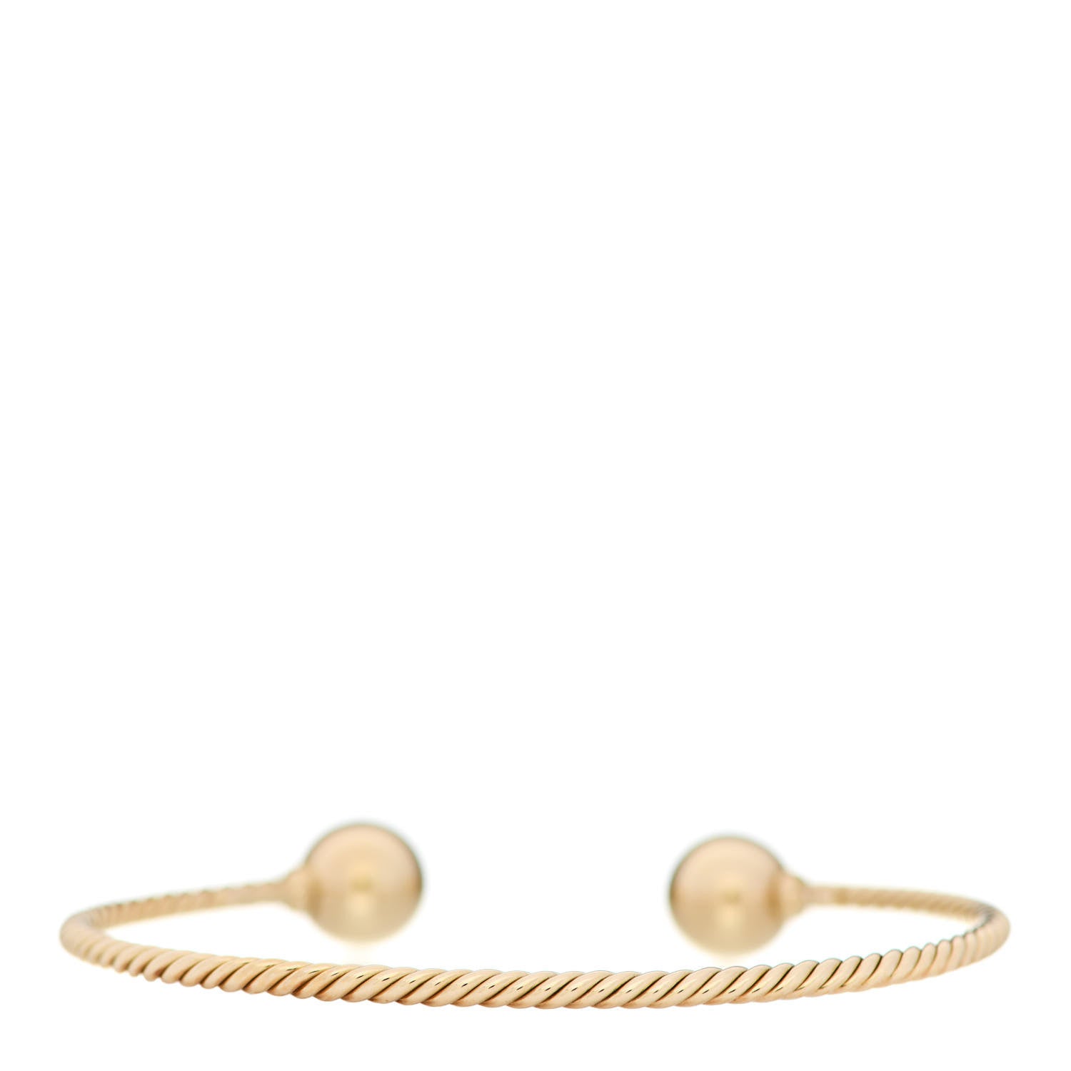 David Yurman 18K Yellow Gold 10mm Solari Bracelet 2 of 6