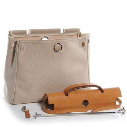 Hermes Toile HERBAG PM Natural 4 of 12