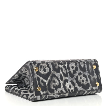 Louis Vuitton Canvas Calfskin Wild Animal Print City Steamer MM Black 3 of 4