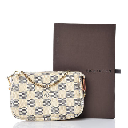 Louis Vuitton Damier Azur Mini Pochette Accessories 11 of 11