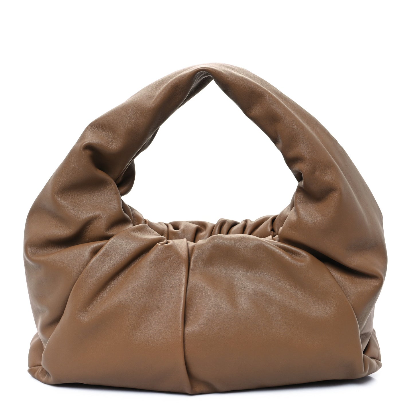 Smooth Butter Calfskin Small The Shoulder Pouch Cammello