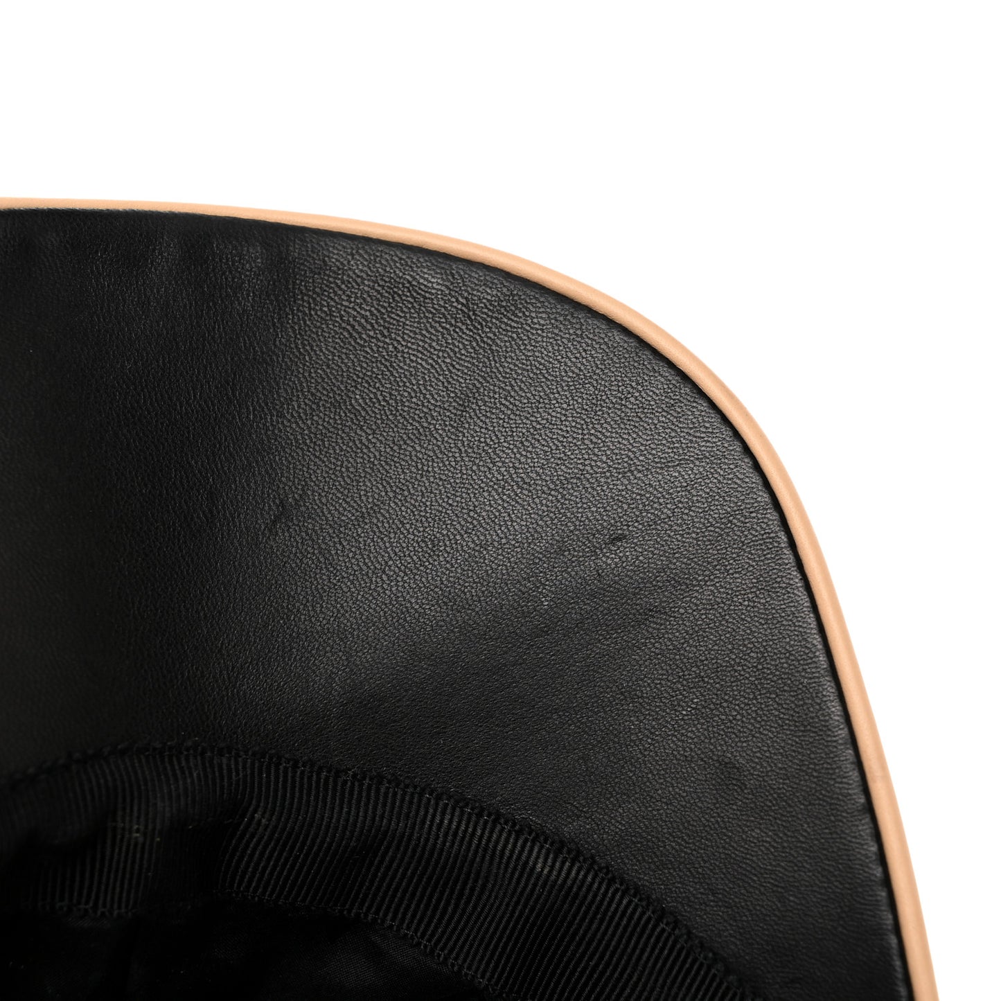 Polyester Silk Monogram LV Get Ready Cap M Black
