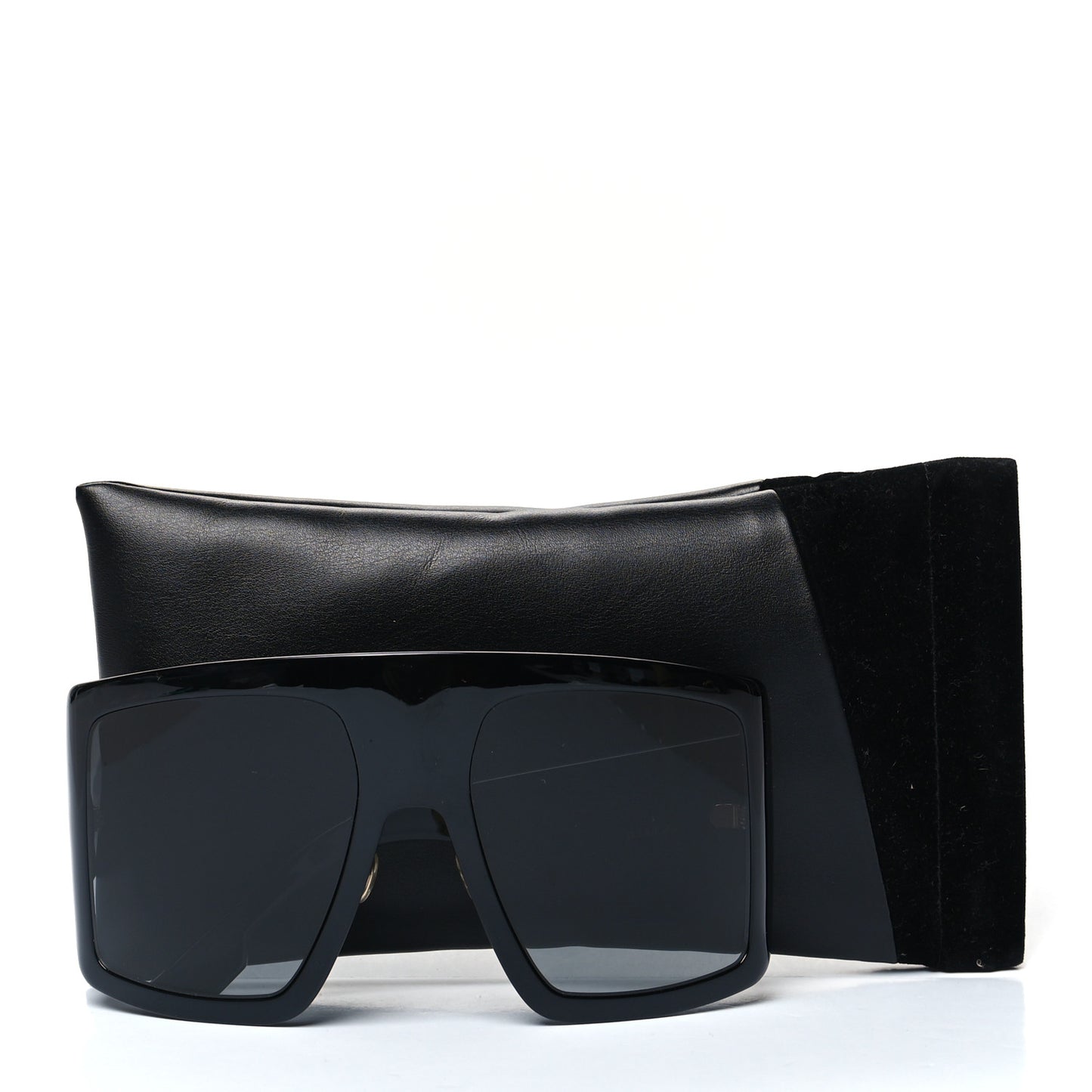 Acetate DiorSo Light 1 Shield Sunglasses Black