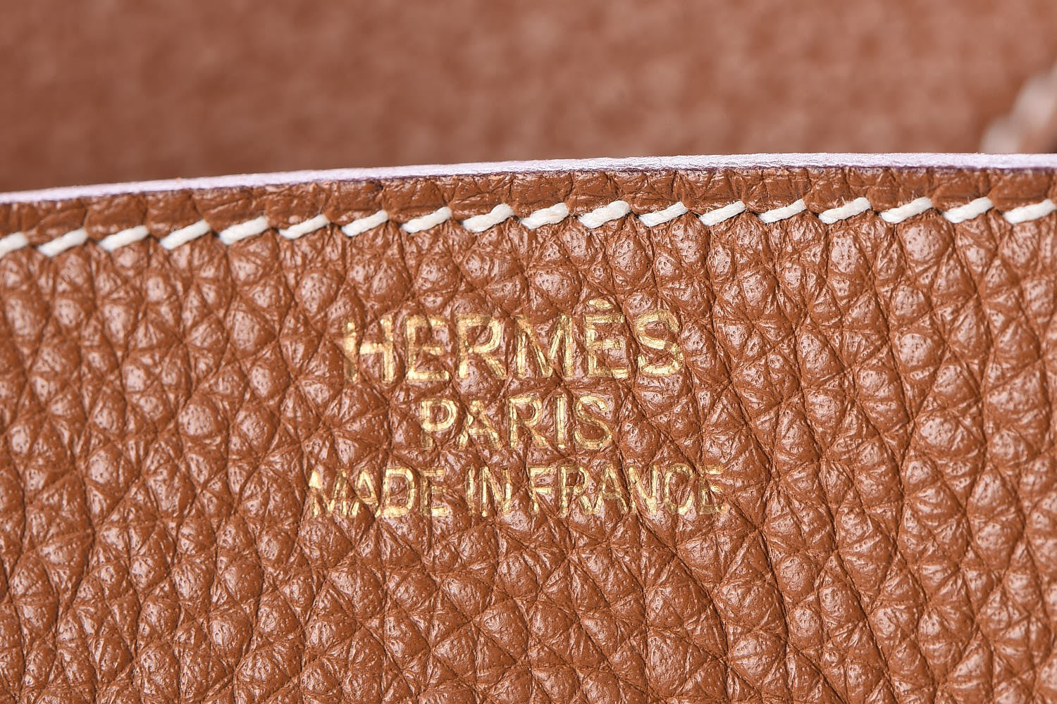 Hermes Taurillon Clemence Birkin 35 Gold 18 of 34