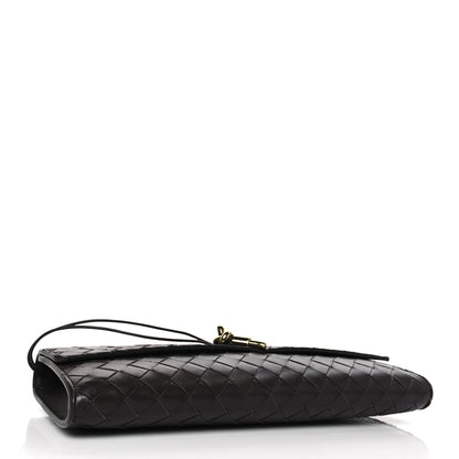 Bottega Veneta Nappa Intrecciato Long Andiamo Top Handle Clutch Fondant 4 of 8