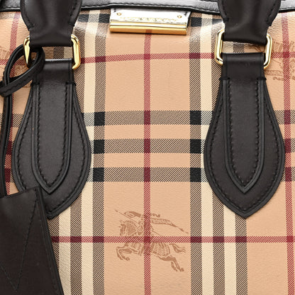 Burberry Haymarket Check Small Gladstone Chocolate 9 of 12