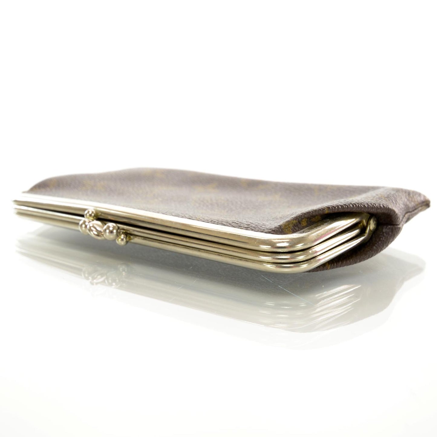 Monogram Kisslock Coin Purse