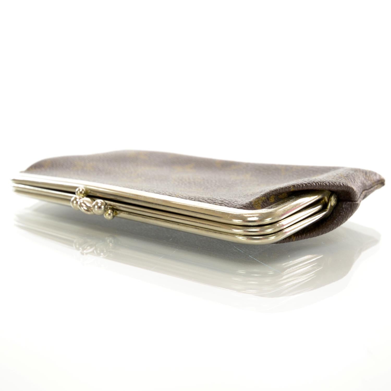 Louis Vuitton Monogram Kisslock Coin Purse 3 of 8