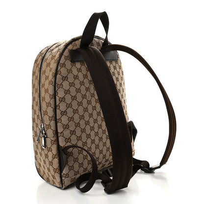 Gucci GG Monogram Travel Backpack Dark Brown 3 of 10