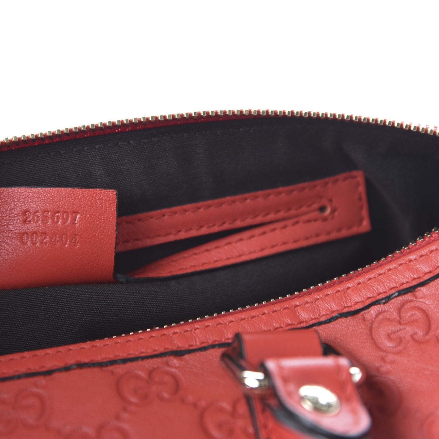 Guccissima Vitello Tender Medium Joy Boston Sporting Red