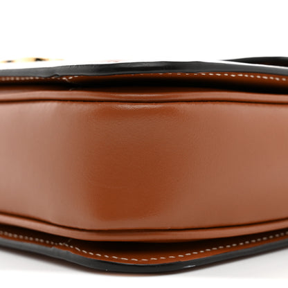 Celine Calfskin Triomphe Canvas Teen Triomphe Bag Tan 10 of 10
